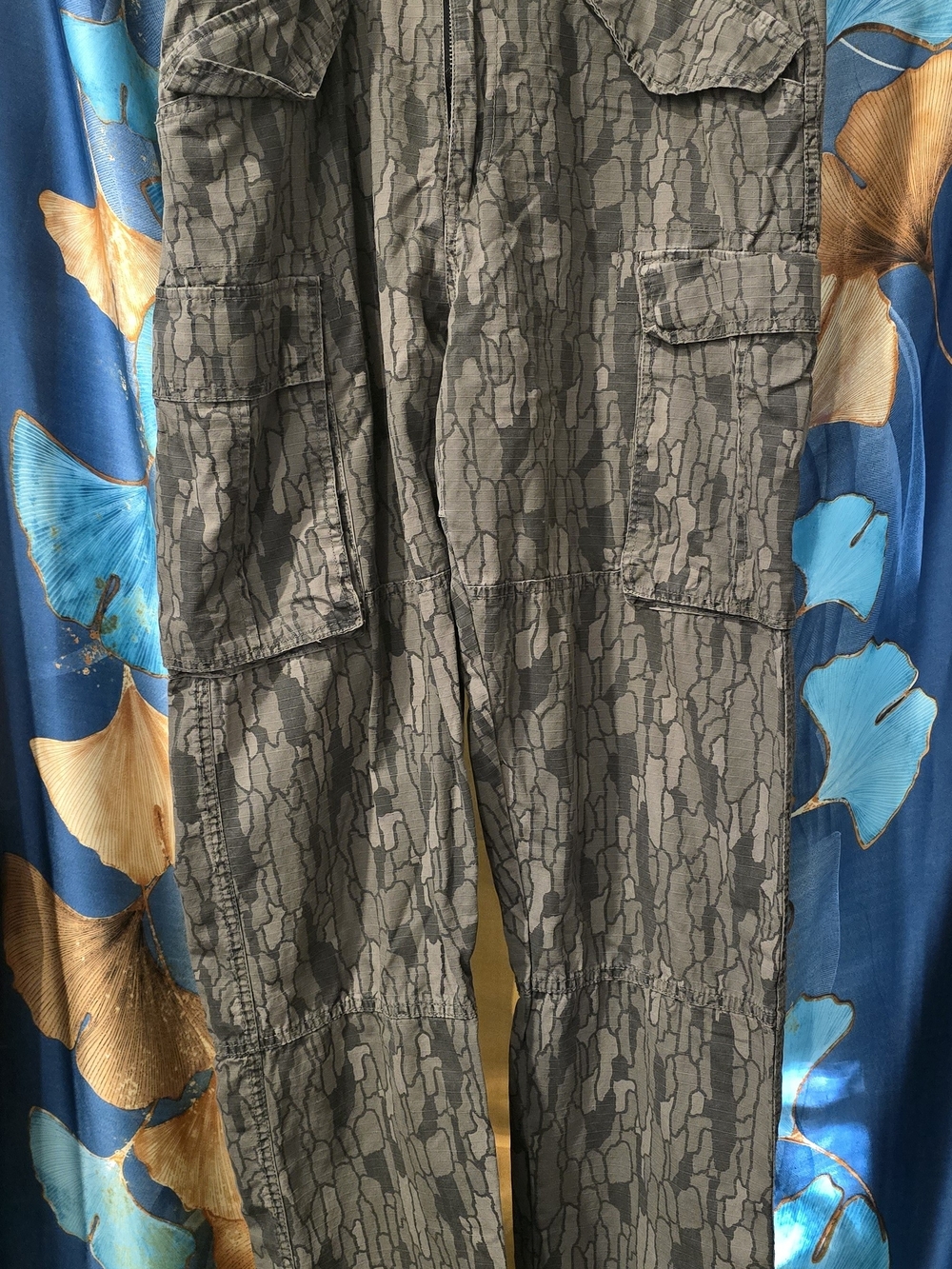 Men's Olive Gray Foot Locker Cargo Pants - Utility Style